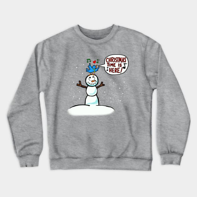 Christmas Time is here! Crewneck Sweatshirt by wolfmanjaq